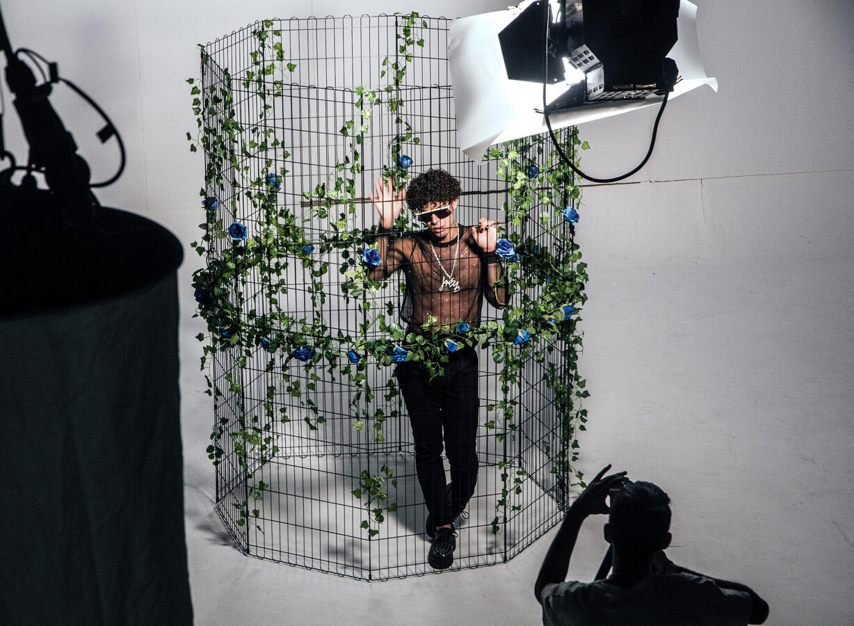 Rodaje del videoclip de Strugglin' 4 Life, James Zi.